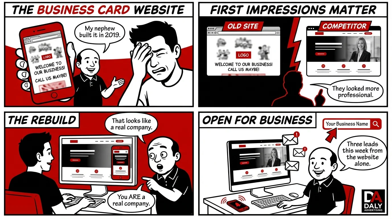Small Business Web Design: What You Actually Need (and What You Don't)